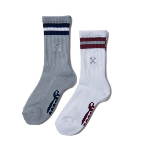 SOX CROSS - A set (Grey + White/red)