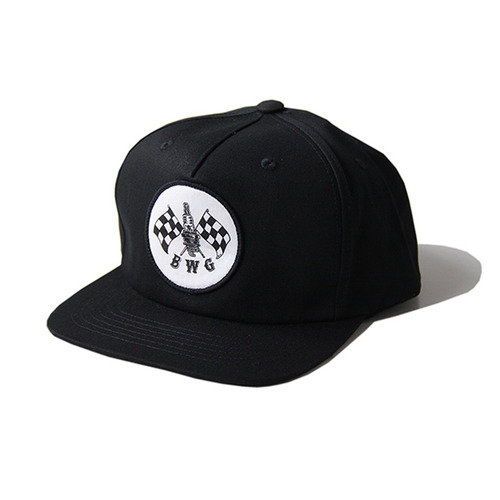 B.W.G Checker Spark CAP (Black)