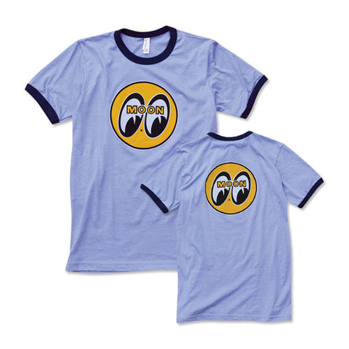 MOONEYES Trim T-Shirt (Blue)