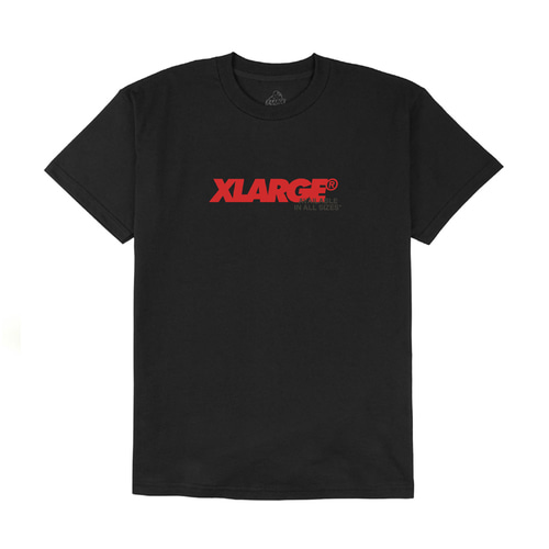ALL SIZES SS TEE (Black) 45%off