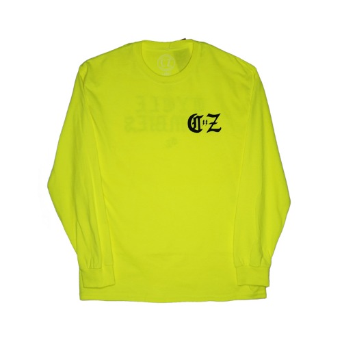 BOLTZ Standard Fit Long Sleeve T-Shirt (Lime Green)