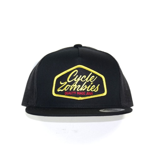 QUALITY Premium Twill Trucker Hat (Black)