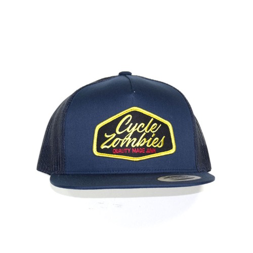QUALITY Premium Twill Trucker Hat (Navy)