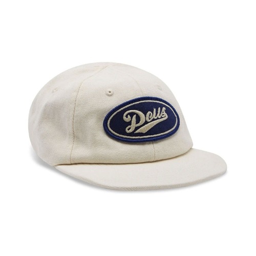 DENIM SHOP CAP (BLEACH WHITE)