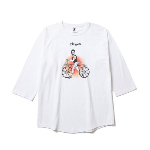 BICYCLE-RT (WHT)_T-Shirts