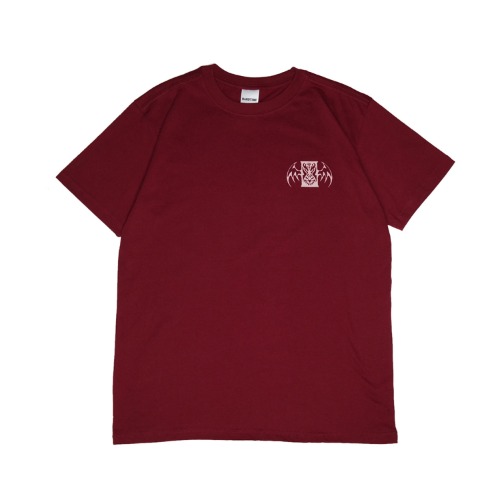 TM Logo S/S T-Shirts(Burgundy)