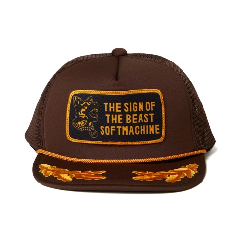 BEAST SIGN CAP (BRN) _ Mesh Cap