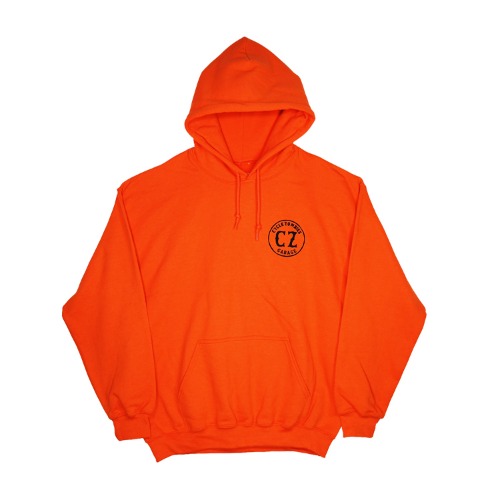 GARAGE Pull Over  Hooded Sweatshirt (Orange)