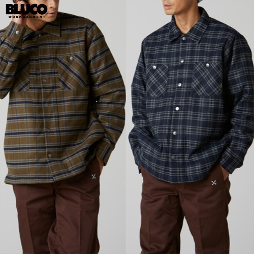 QUILTING FLANNEL SHIRTS (2Colors)
