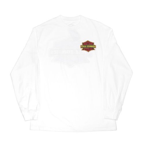 MOTOR Standard Long Sleeve T-shirt (White)