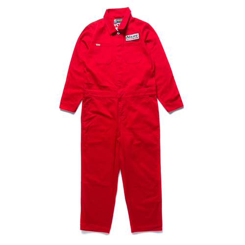 NAITO COVERALL (RACE RED)