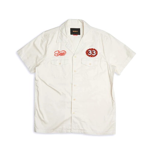 FOREMAN  SHIRT (Vintage White) *Relaxed Fit