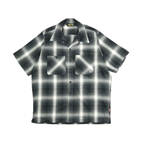 OMBRE WORK SHIRTS S/S (BLK)