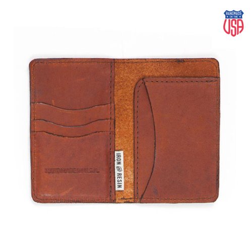 Leather Explorer Wallet (Tan) 60%off