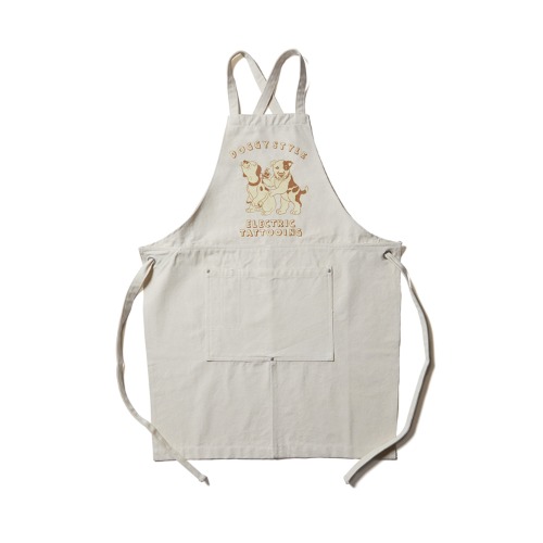 DOGGY INK APRON (NATURAL)_APRON