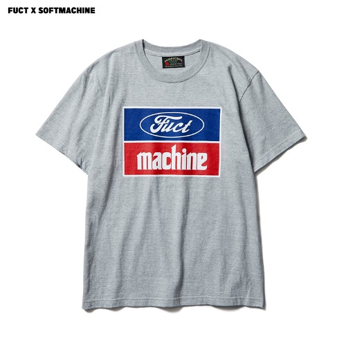 RED WHITE &amp; BLUE BOX-T (GRY)_T-Shirts